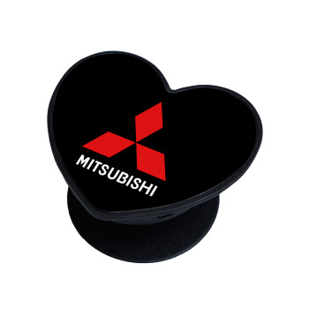 mitsubishi, Phone Holders Stand  καρδιά Μαύρο Βάση Στήριξης Κινητού στο Χέρι