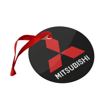mitsubishi, Χριστουγεννιάτικο στολίδι γυάλινο 9cm