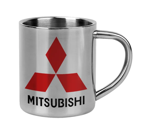 mitsubishi — Mug Stainless steel double wall 300ml