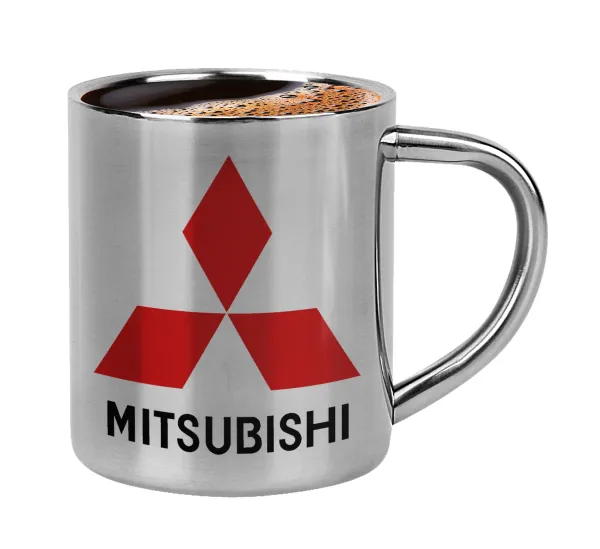 mitsubishi — Double-wall metal cup for espresso (220ml)