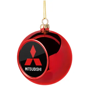mitsubishi, Christmas tree ball Red 8cm