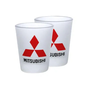 mitsubishi, Σφηνοπότηρα γυάλινα 45ml του πάγου (2 τεμάχια)