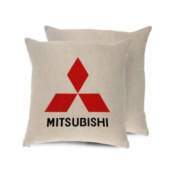 mitsubishi, Μαξιλάρι καναπέ ΛΙΝΟ 40x40cm περιέχεται το  γέμισμα