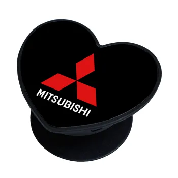 mitsubishi, Phone Holders Stand  καρδιά Μαύρο Βάση Στήριξης Κινητού στο Χέρι