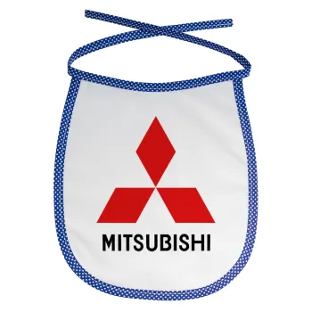 mitsubishi, Σαλιάρα μωρού αλέκιαστη με κορδόνι Μπλε