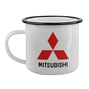 mitsubishi, Κούπα εμαγιέ με μαύρο χείλος 360ml