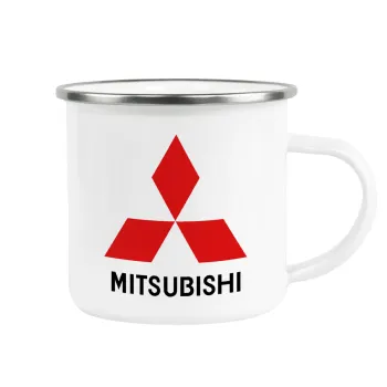 mitsubishi, Κούπα Μεταλλική εμαγιέ λευκη 360ml