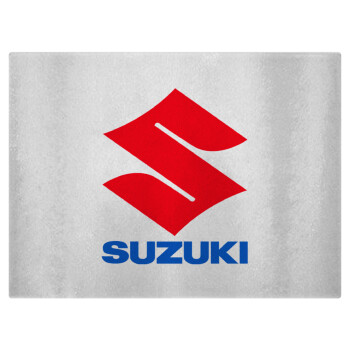 SUZUKI, Επιφάνεια κοπής γυάλινη (38x28cm)