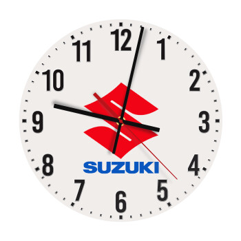 SUZUKI, Ρολόι τοίχου ξύλινο (30cm)