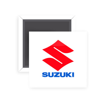 SUZUKI, Μαγνητάκι ψυγείου τετράγωνο διάστασης 5x5cm