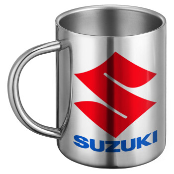 SUZUKI, Ανοξείδωτη Μεταλλική Κούπα 450ml - Διπλού Τοιχώματος