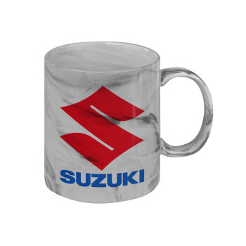 SUZUKI, Mug ceramic marble style, 330ml