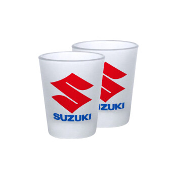SUZUKI, Σφηνοπότηρα γυάλινα 45ml του πάγου (2 τεμάχια)