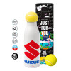 Tennis ball Metal mug thermos White, double wall, 550ml