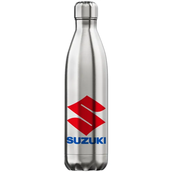 SUZUKI — Inox (Stainless steel) hot metal mug, double wall, 750ml