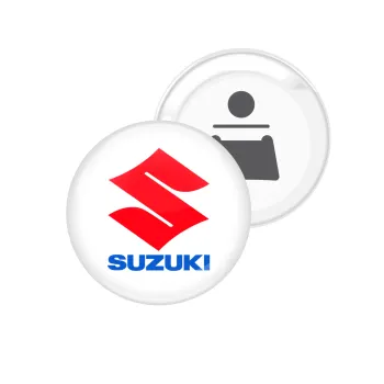 SUZUKI, Μαγνητάκι και ανοιχτήρι μπύρας στρογγυλό διάστασης 5,9cm