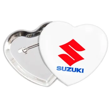SUZUKI, Κονκάρδα παραμάνα καρδιά (57x52mm)