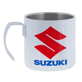 SUZUKI — Κούπα Ανοξείδωτη διπλού τοιχώματος 400ml