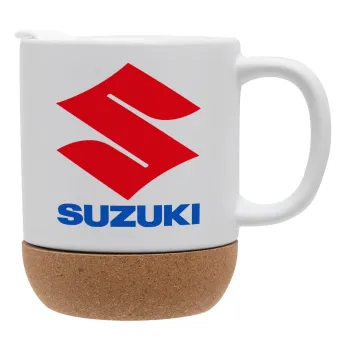 SUZUKI, Ceramic coffee mug Cork (MAT), 330ml