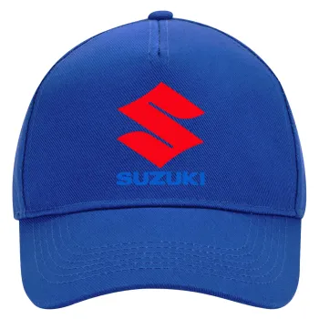 SUZUKI, Καπέλο Ενηλίκων Ultimate ΜΠΛΕ, (100% ΒΑΜΒΑΚΕΡΟ DRILL, ΕΝΗΛΙΚΩΝ, UNISEX, ONE SIZE)