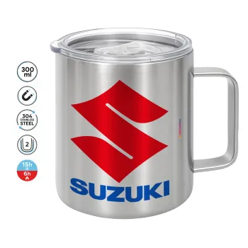 SUZUKI, Mug Stainless steel double wall 300ml