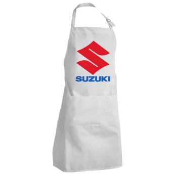 SUZUKI, Adult Chef Apron (with sliders and 2 pockets)