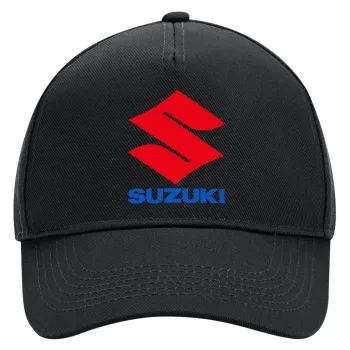 SUZUKI, Adult Ultimate Hat BLACK, (100% COTTON DRILL, ADULT, UNISEX, ONE SIZE)