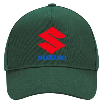 SUZUKI, Adult Ultimate Hat GREEN, (100% COTTON DRILL, ADULT, UNISEX, ONE SIZE)