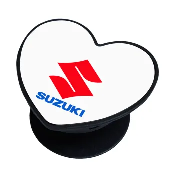 SUZUKI, Phone Holders Stand  καρδιά Μαύρο Βάση Στήριξης Κινητού στο Χέρι