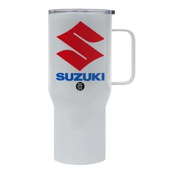 SUZUKI, Mega Stainless steel Tumbler with lid, double wall 750L