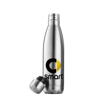 smart, Μεταλλικό παγούρι θερμός Inox (Stainless steel), διπλού τοιχώματος, 500ml