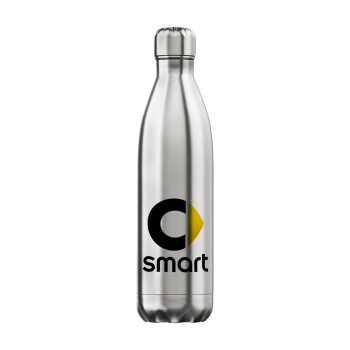 smart, Μεταλλικό παγούρι θερμός Inox (Stainless steel), διπλού τοιχώματος, 750ml