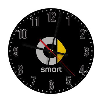 smart, Ρολόι τοίχου ξύλινο (30cm)