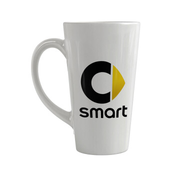 smart, Κούπα κωνική Latte Μεγάλη, κεραμική, 450ml