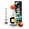Bascetball Metal mug thermos, double wall, 550ml