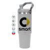 GREY color, 890ml (30oz) stainless Steel Tumbler with Handle