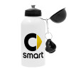 Metal water bottle, White, aluminum 500ml