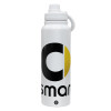 1L Stainless Steel Thermal Bottle with Phone Holder & Double Wall Insulation