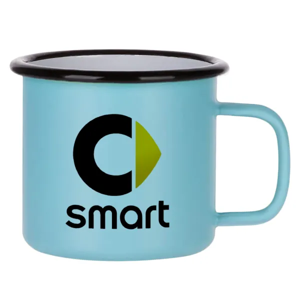 smart — Κούπα Μεταλλική εμαγιέ ΜΑΤ σιέλ 360ml