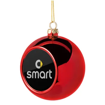 smart, Christmas tree ball Red 8cm
