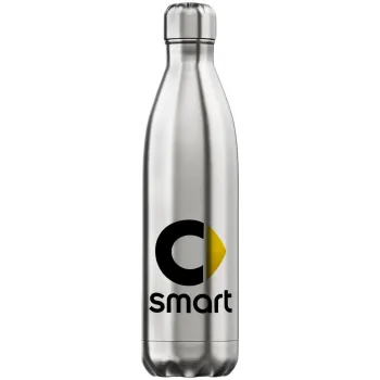 smart, Μεταλλικό παγούρι θερμός Inox (Stainless steel), διπλού τοιχώματος, 750ml