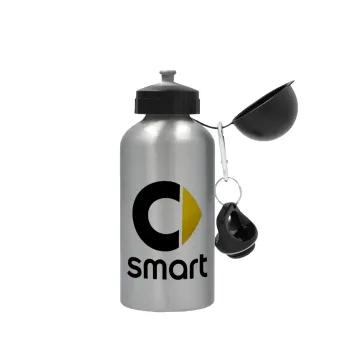 smart, Metallic water jug, Silver, aluminum 500ml