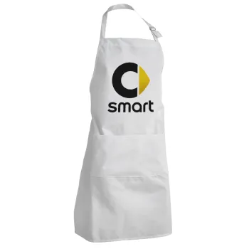 smart, Adult Chef Apron (with sliders and 2 pockets)