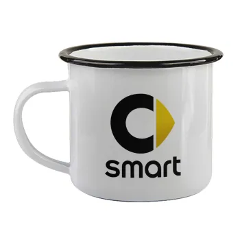 smart, Κούπα εμαγιέ με μαύρο χείλος 360ml
