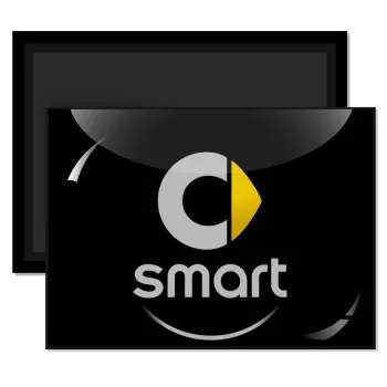 smart, Ορθογώνιο μαγνητάκι ψυγείου διάστασης 9x6cm
