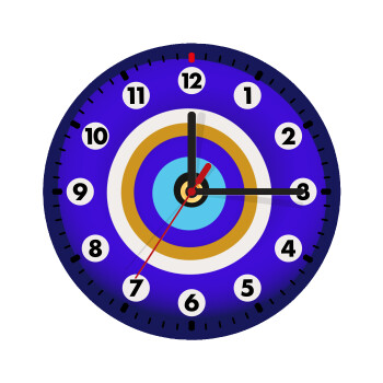 Το μάτι, Ρολόι τοίχου ξύλινο (20cm)