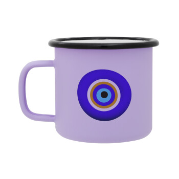 Το μάτι, Κούπα Μεταλλική εμαγιέ ΜΑΤ Light Pastel Purple 360ml