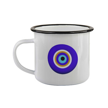 Το μάτι, Κούπα εμαγιέ με μαύρο χείλος 360ml