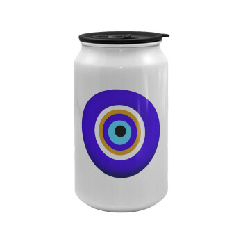 Το μάτι, Κούπα ταξιδιού μεταλλική με καπάκι (tin-can) 500ml