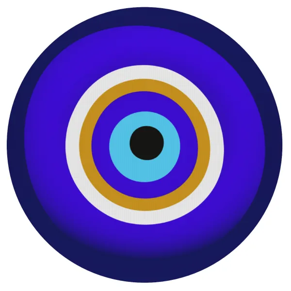 Το μάτι — Mousepad Round 20cm
